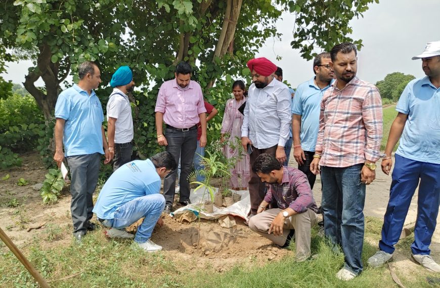 ਐਨ.ਐਸ.ਐਸ. ਦੀ 75ਵੀਂ ਸਾਲਗਿਰ੍ਹਾ ਮੌਕੇ ਐਨ.ਐਸ.ਓ. ਫਰੀਦਕੋਟ ਅਤੇ ਖੇਤੀਬਾੜੀ ਵਿਭਾਗ ਵੱਲੋਂ ਰੁੱਖ ਲਗਾਉਣ ਮੁਹਿੰਮ ਦਾ ਆਗਾਜ਼।